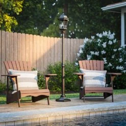 Kenroy Villa Portable Outdoor Post Lantern In Oil Rubbed Bronze -Home Decoration Series 60124500 10