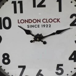 Maple And Jade 16" Wall Clock In Black -Home Decoration Series 60231743 3