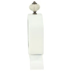 Maple And Jade Table Clock In Black And White Matte (Set Of 2) -Home Decoration Series 60232766 12