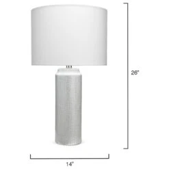 Splendor Living Bella Table Lamp In Blue -Home Decoration Series 60279544 4