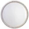 Splendor Living Audrey Beaded Wood Mirror In White Washed -Home Decoration Series 60280294 1