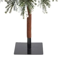 Nearly Natural, Inc. Nearly Natural Inc 9' Flocked Grand Alpine Artificial Christmas Tree With White Lights -Home Decoration Series 60324670 4