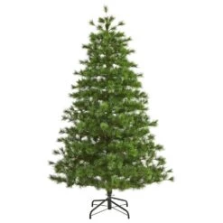 Nearly Natural, Inc. Nearly Natural Inc 7' Yukon Mixed Pine Artificial Christmas Tree
