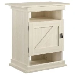 DHP Farmington Aquarium Stand In Ivory Oak