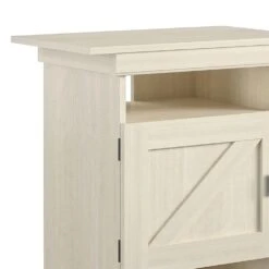 DHP Farmington Aquarium Stand In Ivory Oak -Home Decoration Series 60425089 3