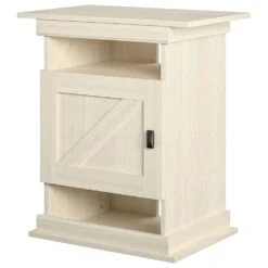 DHP Farmington Aquarium Stand In Ivory Oak -Home Decoration Series 60425089 6
