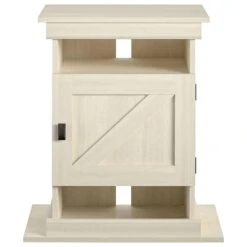 DHP Farmington Aquarium Stand In Ivory Oak -Home Decoration Series 60425089 7