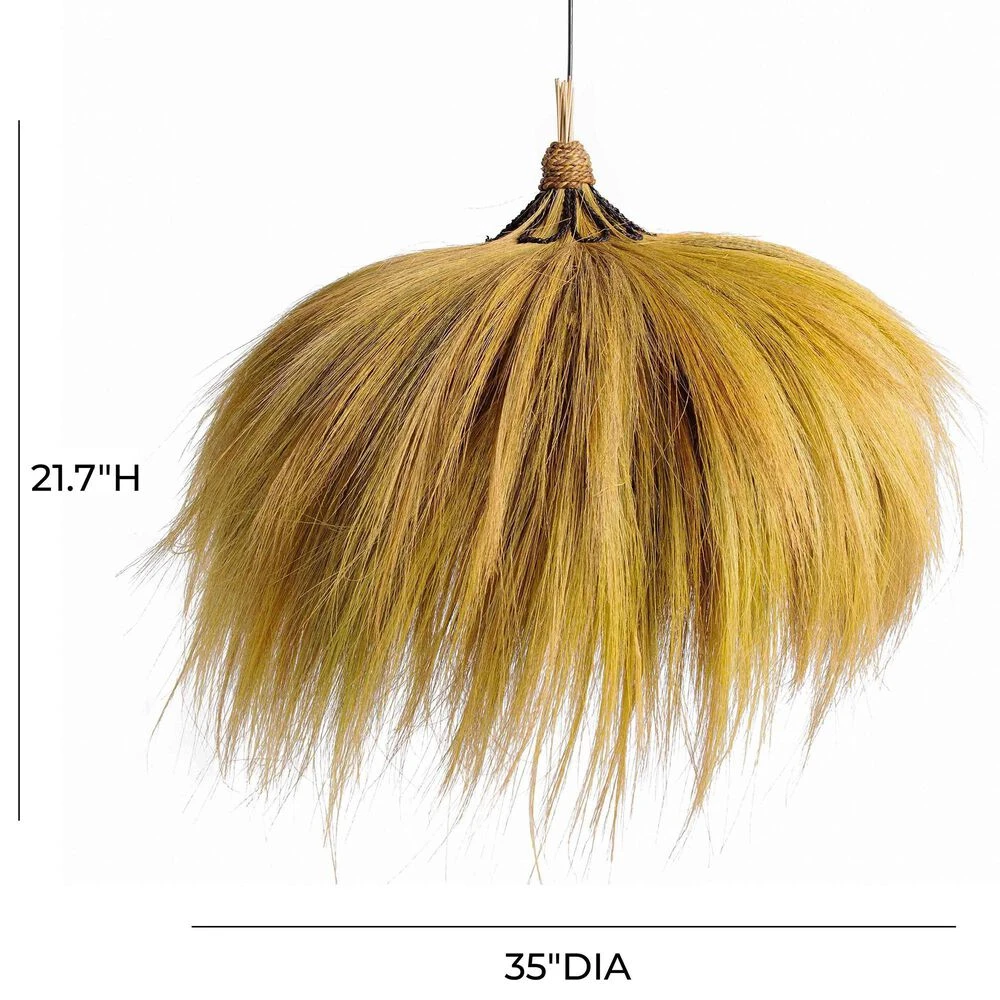 Tov Furniture Serengeti Patio Pendant Lamp In Natural 10 Tov Furniture Serengeti Patio Pendant Lamp In Natural - Image 8