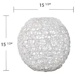 Southern Enterprises Alakesh Pendant Shade In White -Home Decoration Series 60638046 6