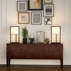 Hudson And Canal Peyton Table Lamp In Black -Home Decoration Series 60913340 6