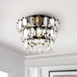 Safavieh Norla Flush Mount In Black -Home Decoration Series 60924883 2