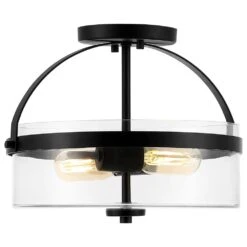 Safavieh Erlan Flush Mount In Black -Home Decoration Series 60924909 3