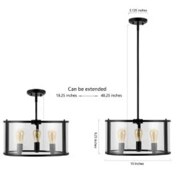 Safavieh Prener Pendant In Clear -Home Decoration Series 60924941 5