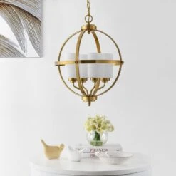 Safavieh Larton Pendant In Brass -Home Decoration Series 60924958 2