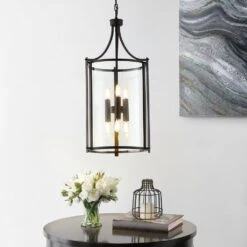 Safavieh Vallor Pendant In Clear 10 Safavieh Vallor Pendant In Clear -Home Decoration Series 60925005 4