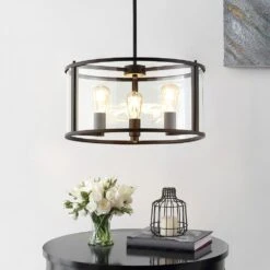 Safavieh Aroris Pendant In Clear -Home Decoration Series 60925013 4