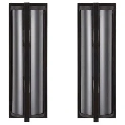 Safavieh Barrett Wall Sconce In Black (Set Of 2)