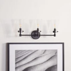 Safavieh Hendrix Vanity Sconce In Black -Home Decoration Series 60925047 4