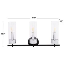 Safavieh Gannon Vanity Sconce In Black -Home Decoration Series 60925070 6