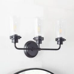 Safavieh Darren Vanity Sconce In Black -Home Decoration Series 60925088 4