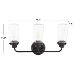 Safavieh Darren Vanity Sconce In Black -Home Decoration Series 60925088 6