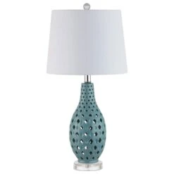 Safavieh Harlem Blue Table Lamp In Blue