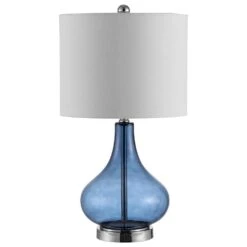 Safavieh Penla Table Lamp In Blue