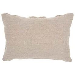 Nourison Life Styles 14" X 20" Throw Pillow In Khaki -Home Decoration Series 61075206 3