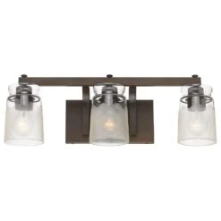 Golden Lighting Travers 3-Light Bath Vanity In Rubbed Bronze 11 Golden Lighting Travers 3-Light Bath Vanity In Rubbed Bronze -Home Decoration Series 61227567 4