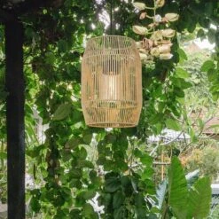 Golden Lighting Seabrooke 1-Light Outdoor Pendant In Natural Black -Home Decoration Series 61227633 2