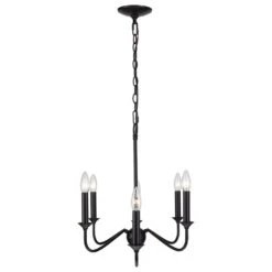 Golden Lighting Tierney Linear Pendant In Matte Black 14 Golden Lighting Tierney Linear Pendant In Matte Black -Home Decoration Series 61227690 6
