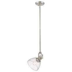 Golden Lighting Hines Mini Pendant In Pewter -Home Decoration Series 61228417 3
