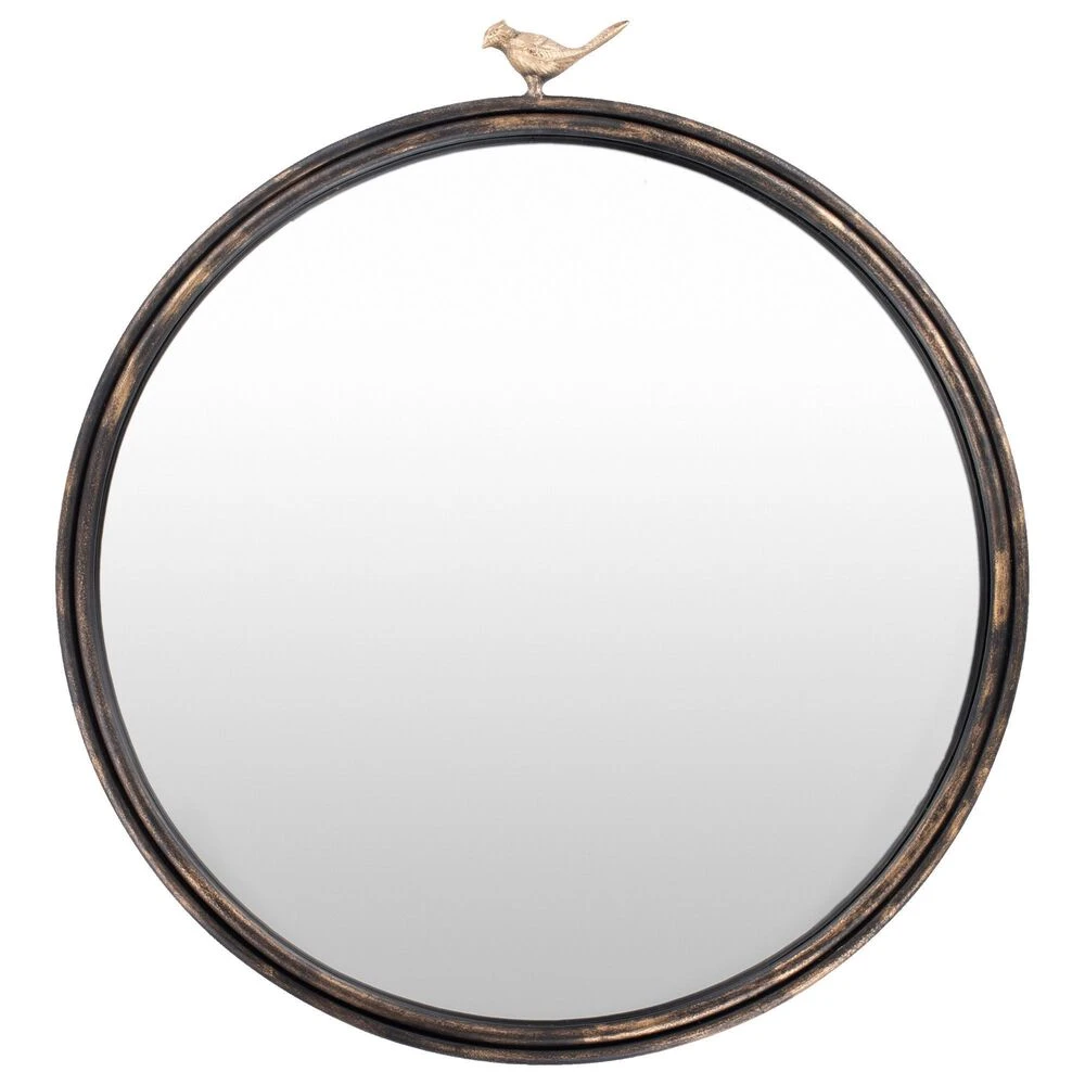 Surya Birdsong Wall Mirror In Black 3 Surya Birdsong Wall Mirror In Black