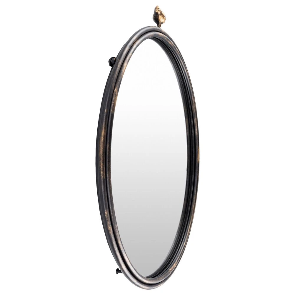 Surya Birdsong Wall Mirror In Black 5 Surya Birdsong Wall Mirror In Black - Image 3