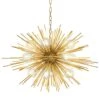 Eichholtz Boivin Chandelier In Matte Brass -Home Decoration Series 61342853 1