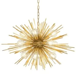Eichholtz Boivin Chandelier In Matte Brass
