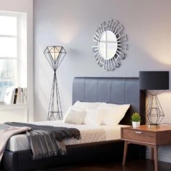 Zuo Modern Calmar Mirror In Silver -Home Decoration Series 61377677 5