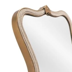 Zuo Modern Hillegass Mirror In Gold -Home Decoration Series 61377735 3