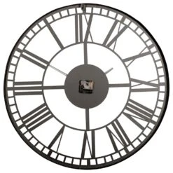 Maple And Jade 28" Wall Clock In Black -Home Decoration Series 61582581 7