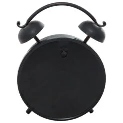 Maple And Jade 13" X 10" Table Clock In Matte Brown And Black -Home Decoration Series 61583332 7