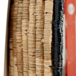 Maple And Jade 20" X 20" Wall Decor In Black, Natural And White (Set Of 3) -Home Decoration Series 61584942 4