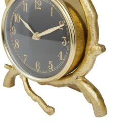 Maple And Jade Abstract Table Clock In Gold 15 Maple And Jade Abstract Table Clock In Gold -Home Decoration Series 61585055 5