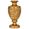 Maple And Jade 16" Traditional Vase In Antique Gold