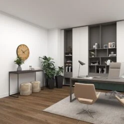 Maple And Jade 24" Wall Clock In Gold And Black -Home Decoration Series 61587267 17