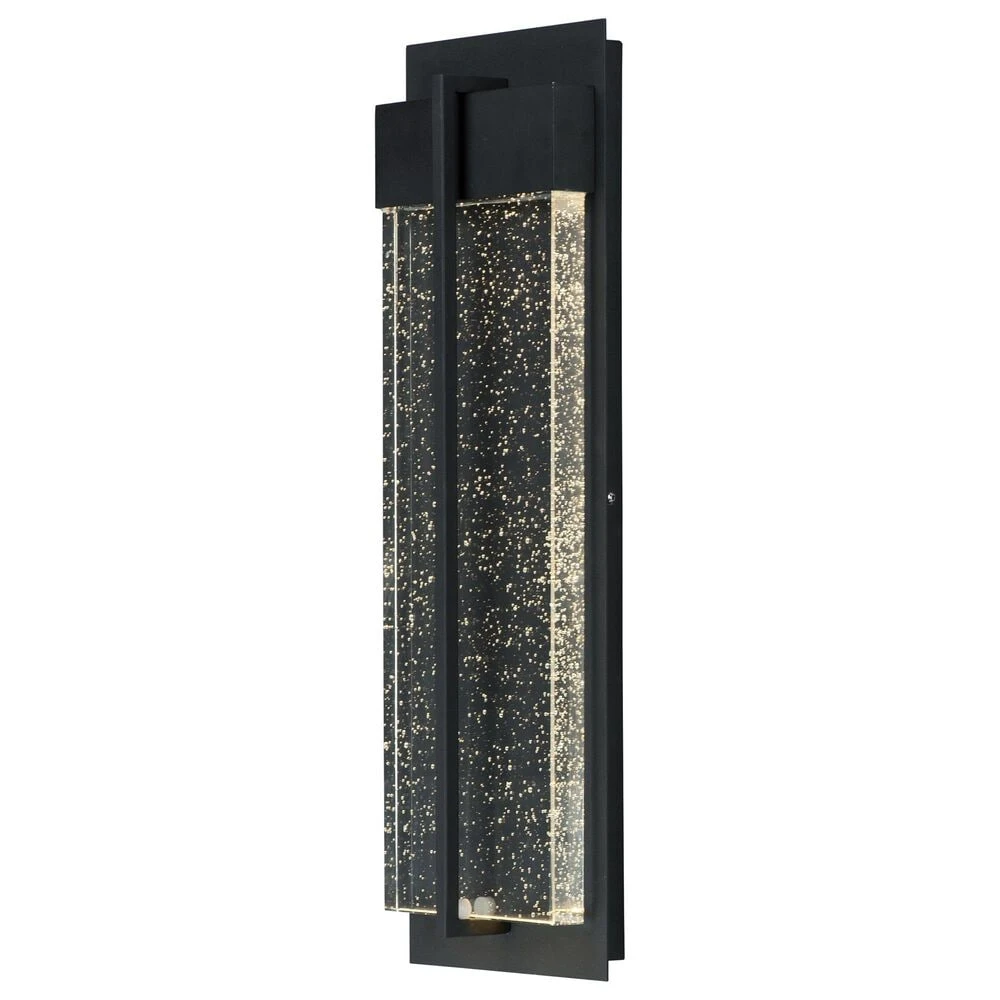 Maxim Lighting Cascade Outdoor Wall Sconce In Black 3 Maxim Lighting Cascade Outdoor Wall Sconce In Black