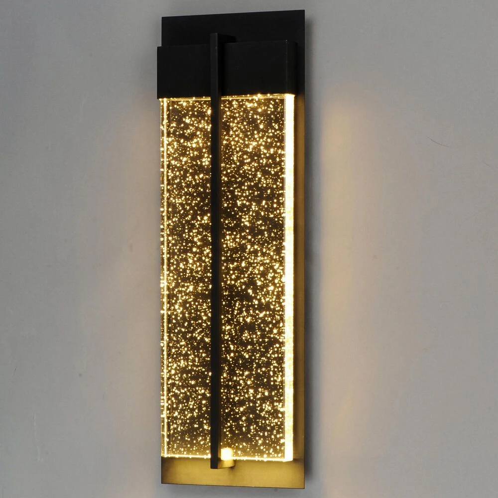 Maxim Lighting Cascade Outdoor Wall Sconce In Black 4 Maxim Lighting Cascade Outdoor Wall Sconce In Black - Image 2