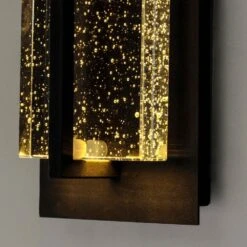 Maxim Lighting Cascade Outdoor Wall Sconce In Black 10 Maxim Lighting Cascade Outdoor Wall Sconce In Black -Home Decoration Series 61602199 3