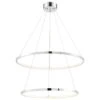 Lite Source Rimmy LED Pendant Ceiling Light In Chrome -Home Decoration Series 61685830 1