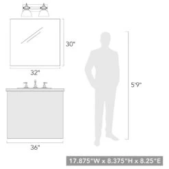 Golden Lighting Hines 2-Light Bath Vanity Lights With Seeded Glass In Brushed Champagne Bronze -Home Decoration Series 61698726 5