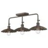 Golden Lighting Clemence 3-Light Bath Vanity In Dark Rust